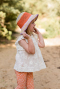 ACORN ASTRID CROCHET STRAW HAT SAND