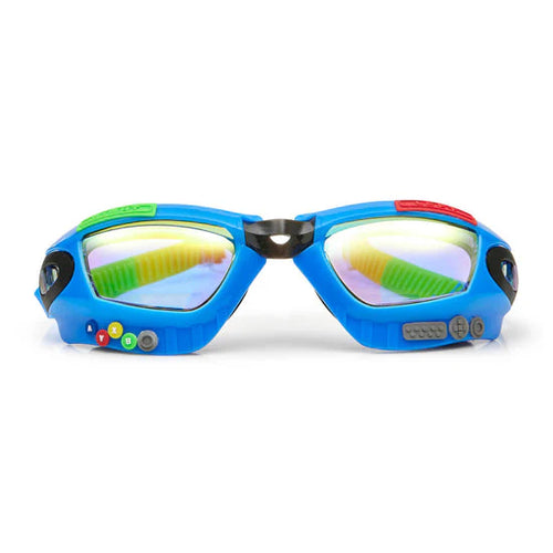 BLING20 SWIM GOGGLES GAMER - CONSOLE BLUE 5+YRS