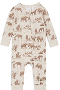 MILKY SAHARA ZIP ROMPER