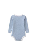 MILKY BLUE STRIPE BUBBYSUIT