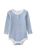 MILKY BLUE STRIPE BUBBYSUIT