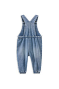 MILKY LIGHT WASH DENIM OVERALL