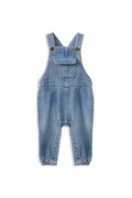 MILKY LIGHT WASH DENIM OVERALL