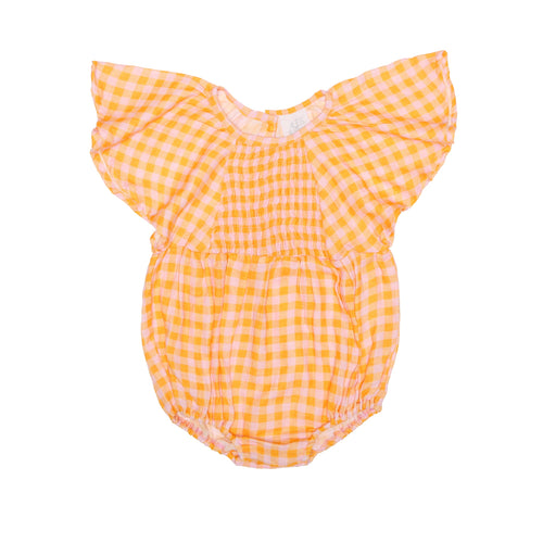 ALEX & ANT POPPY GINGHAM PLAYSUIT