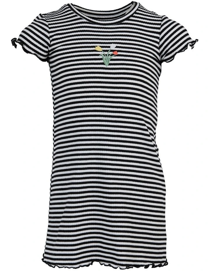 EVE GIRL FRANKIE RIB TEE DRESS