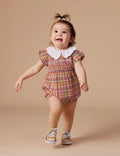 GOLDIE & ACE LANI SMOCKED ROMPER - SWEETIE CHECK