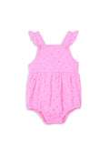 MILKY PINK BRODERIE PLAYSUIT