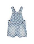 FOX & FINCH THE WATERHOLE CHECK DENIM OVERALL