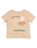 FOX & FINCH THE WATERHOLE TEE 3-7YRS