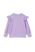 MILKY LAVENDER DETAIL SWEAT