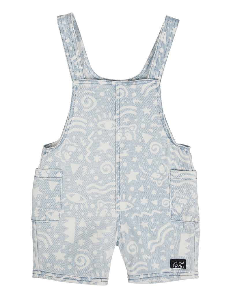 ANIMAL CRACKERS STAMP OVERALLS