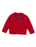 ANIMAL CRACKERS CHAMPION CARDIGAN RED