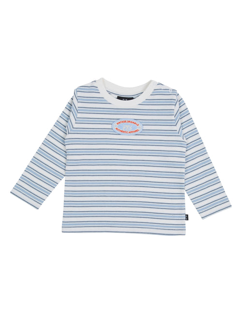 ANIMAL CRACKERS VARSITY TEE STRIPE