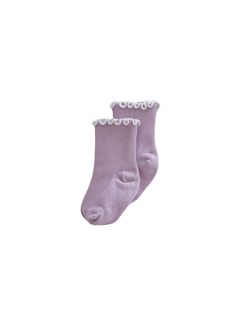 ZIGGY LOU SOCKS VIOLET