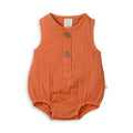 TINY TWIG BUBBLE ROMPER CARAMEL