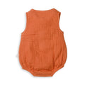 TINY TWIG BUBBLE ROMPER CARAMEL