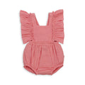 TINY TWIG RUFFLE ROMPER BERRY ICE