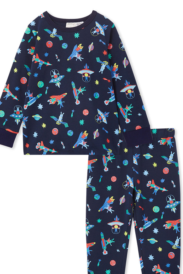 MILKY SPACE BUNNY PJS