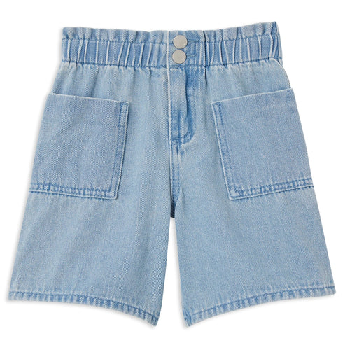 MILKY DENIM SHORT