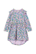 MILKY POSY HI LO DRESS