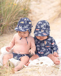 TOSHI SWIM ONESIE SURF TWILIGHT