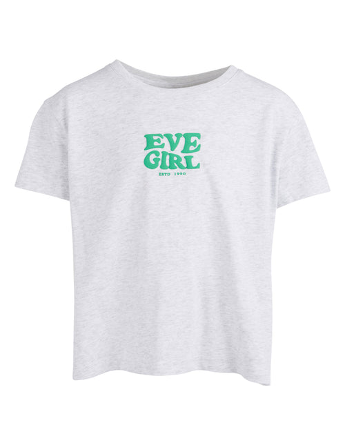 EVE GIRL ATHS TEE GREY MARLE