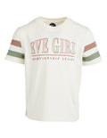 EVE GIRL SAVANNAH RELAXED TEE VINTAGE WHITE