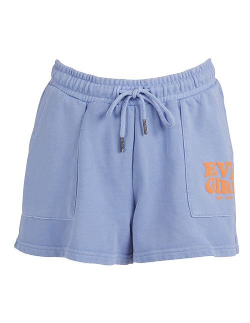 EVE GIRL ATHS FLEECE SHORT LAVENDER