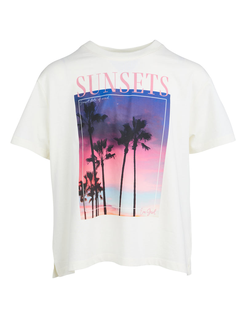 EVE GIRL SUNSET STATE TEE