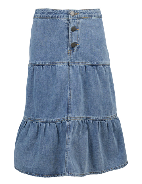 EVE GIRL SOPHIA DENIM MAXI SKIRT