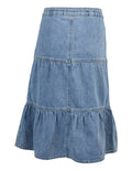 EVE GIRL SOPHIA DENIM MAXI SKIRT