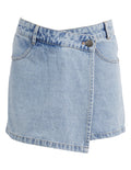 EVE GIRL CHLOE SKORT (8-14) LIGHT DENIM