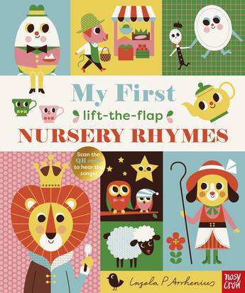 MY FIRST LIFT THE FLAP NURSERY RHYMES BOOK