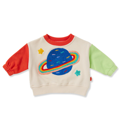 HALCYON NIGHTS ROCKET RIDE SAND SWEATER