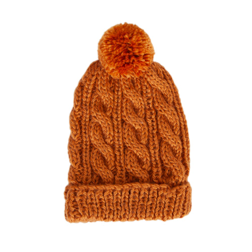 ACORN FREE SPIRIT BEANIE CARAMEL