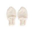 ACORN COTTONTAIL BABY MITTENS CREAM