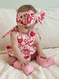 ZIGGY LOU EVA BUBBLE ROMPER ROSA