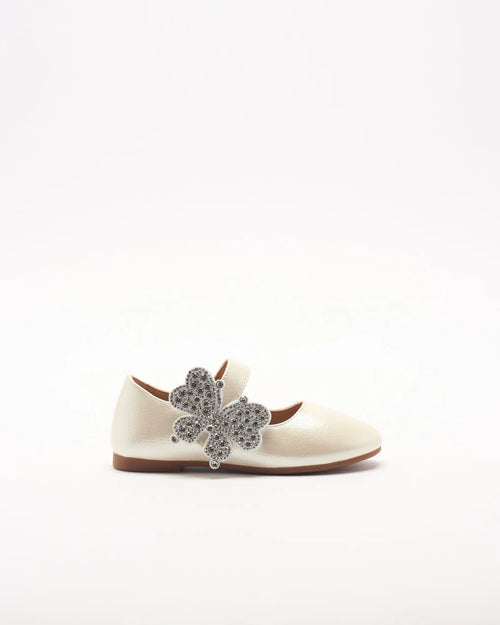 WALNUT ANNIE BALLET WHITE