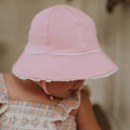 BEDHEAD TODDLER BUCKET HAT RUFFLE BLUSH