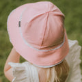 BEDHEAD TODDLER BUCKET HAT RUFFLE BLUSH