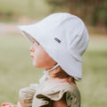 BEDHEAD TODDLER BUCKET HAT RUFFLE WHITE