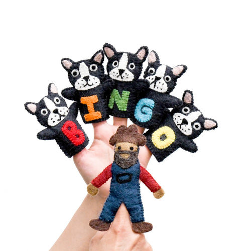 TARA TREASURES BINGO FINGER PUPPET SET