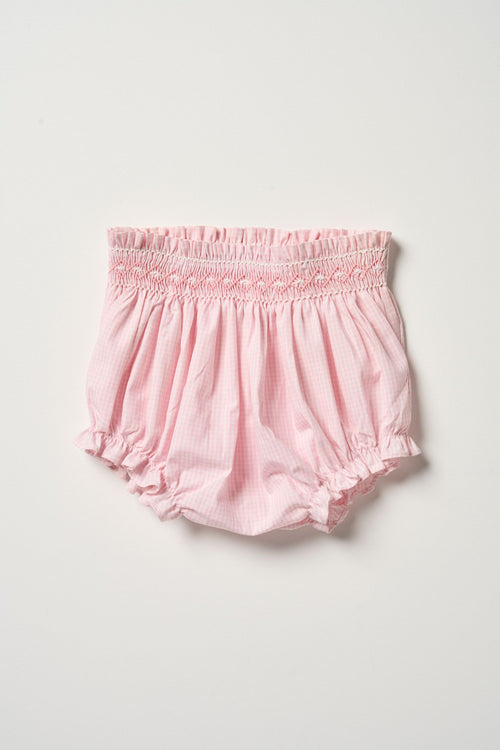 SMOX ROX PINK GINGHAM BLOOMERS