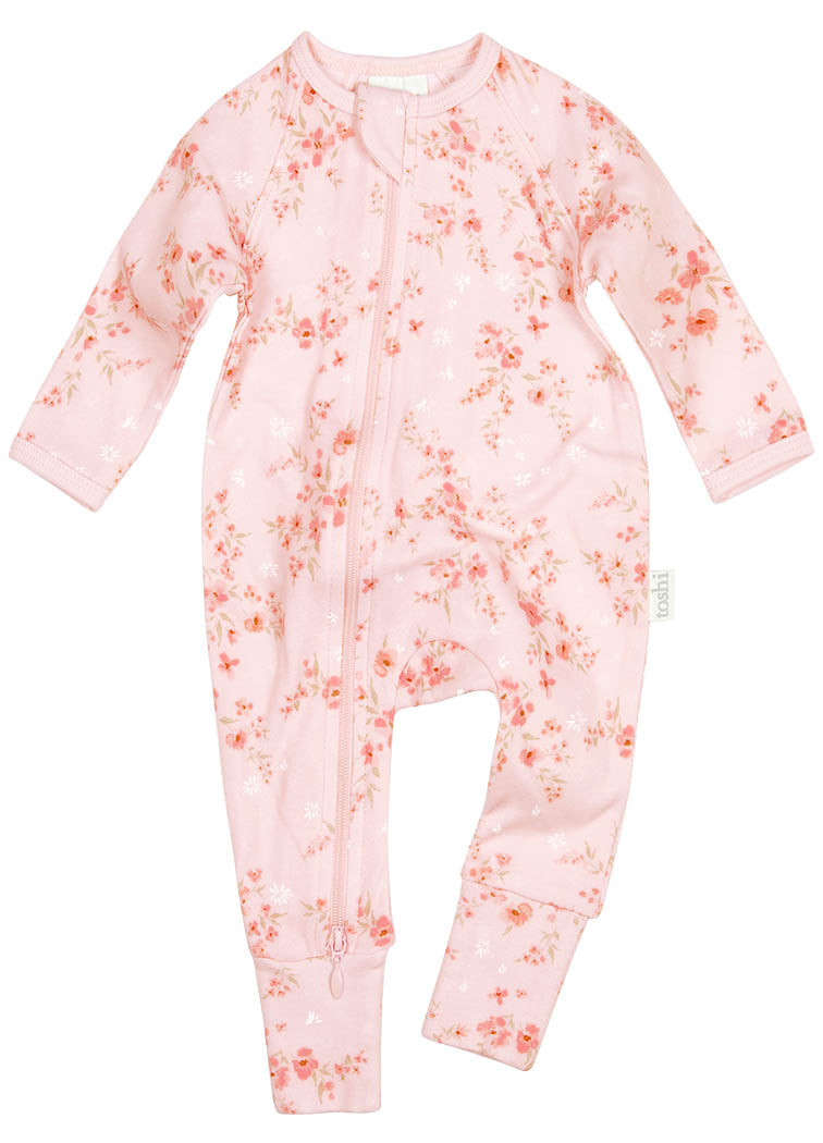 TOSHI LS ONESIE ALICE PEARL