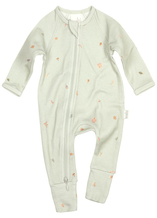 TOSHI LS ONESIE OAK MIST