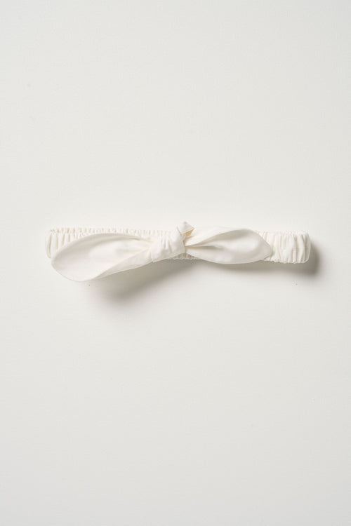 SMOX ROX BOW HEADBAND WHITE