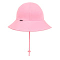 BEDHEAD PONYTAIL BUCKET HAT - BABY PINK