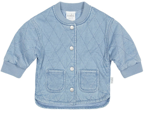 TOSHI BABY SHACKET DENIM BRUMBY