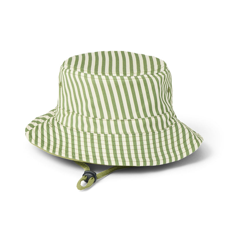 CRYWOLF REVERSIBLE BUCKET HAT-COASTAL STRIPE