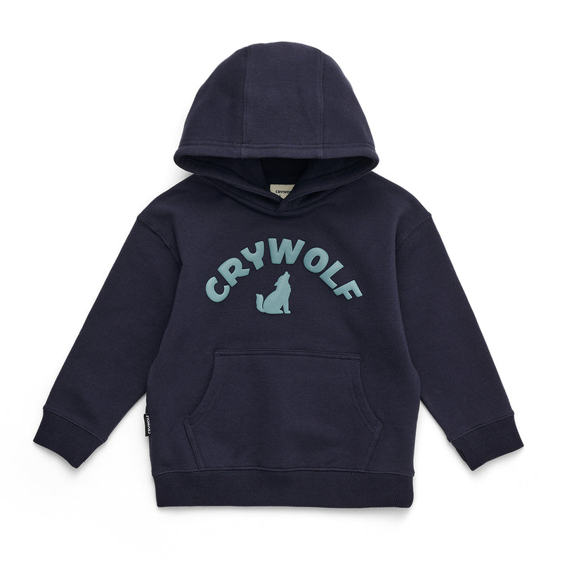 CRYWOLF CHILL HOODIE NAVY